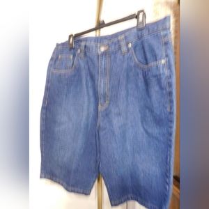 Mens Bugle Boy Jean Shorts Pre-Loved Sz 38 Excellent Condition